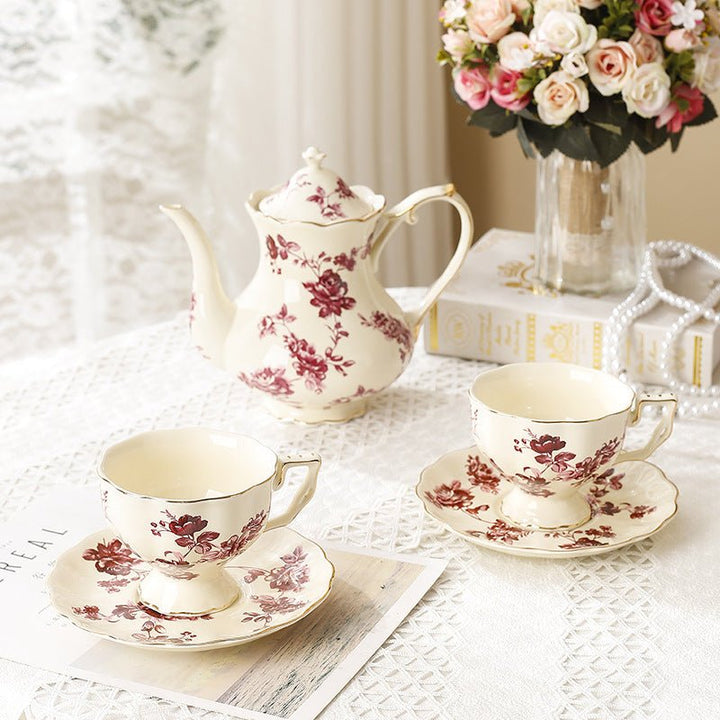 French Countryside Teacup & Pot Collection -Dinnerware- Delicors