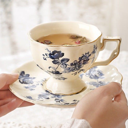 French Countryside Teacup & Pot Collection -Dinnerware- Delicors