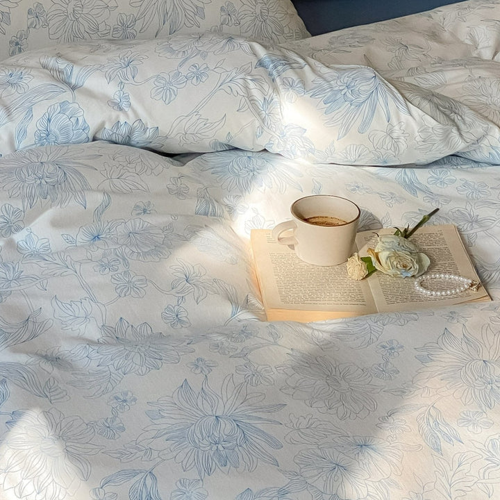 French Foliage Style Quilt Cover Set -- Delicors