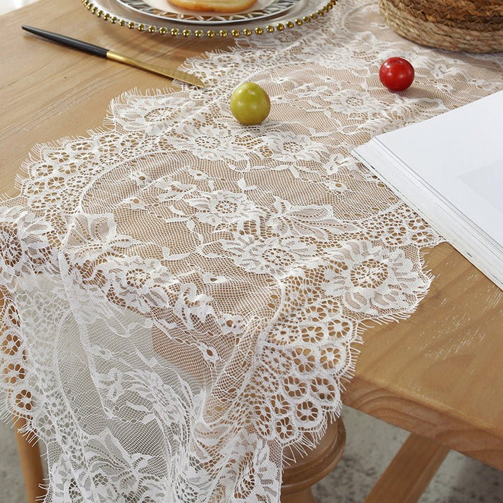 French Lace Table Runner -Table Runner- Delicors