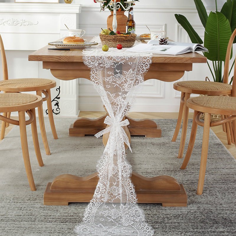 French Lace Table Runner -Table Runner- Delicors