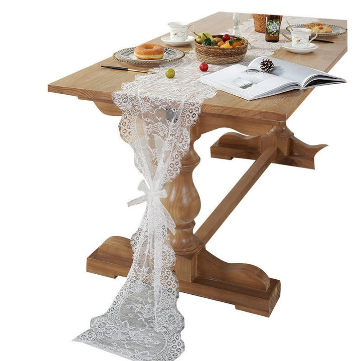 French Lace Table Runner -Table Runner- Delicors