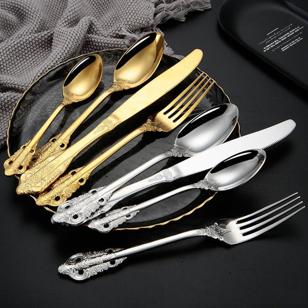 French Luxury Court Cutlery Set -Cutlery- Delicors