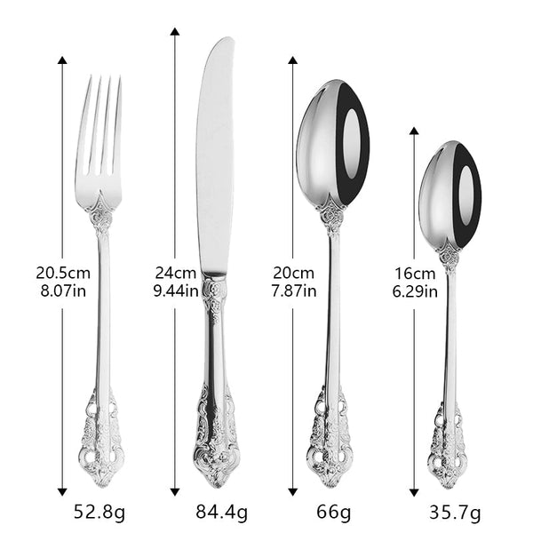 French Luxury Court Cutlery Set -Cutlery- Delicors