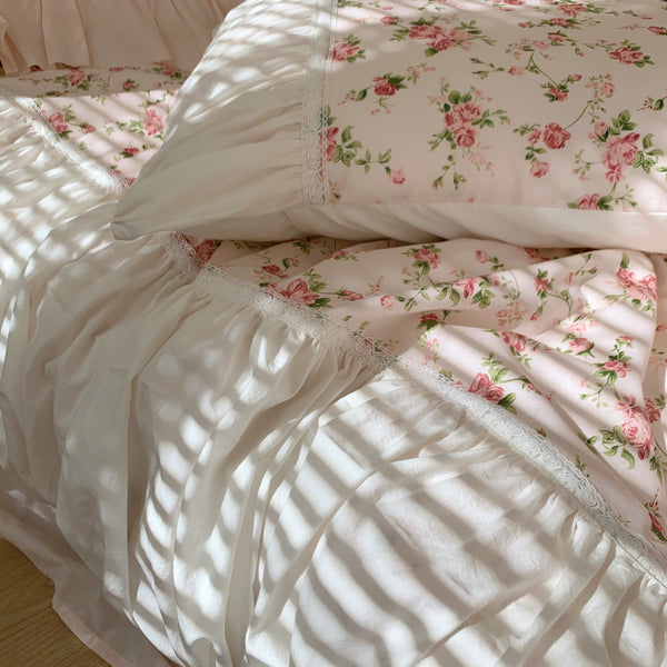 French Poppy Quilt Cover Set -Bedding- Delicors