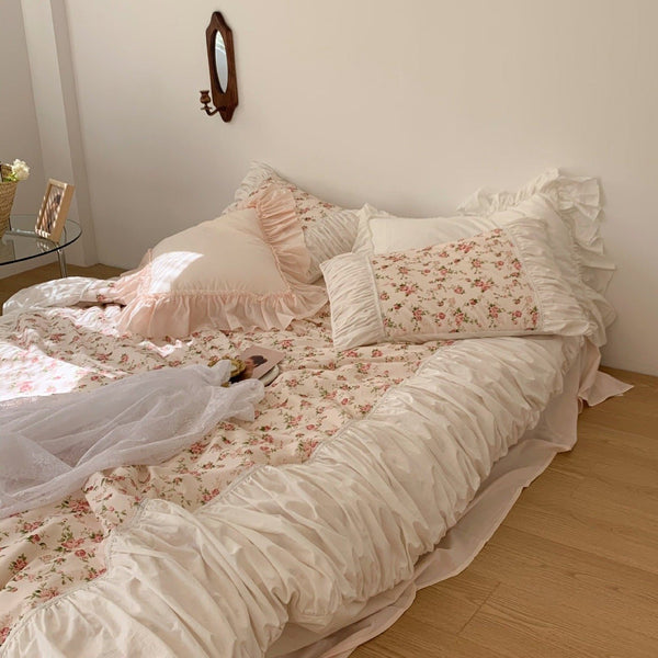 French Poppy Quilt Cover Set -Bedding- Delicors