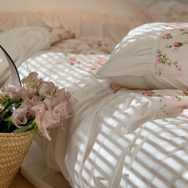 French Poppy Quilt Cover Set -Bedding- Delicors