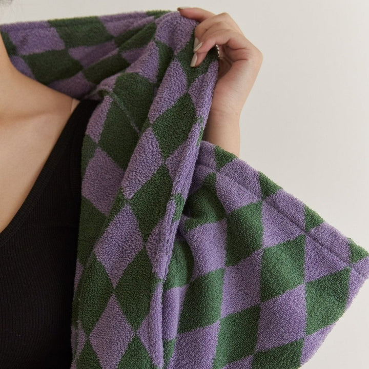 Funky Diamond Bathrobe -Bathrobe- Delicors
