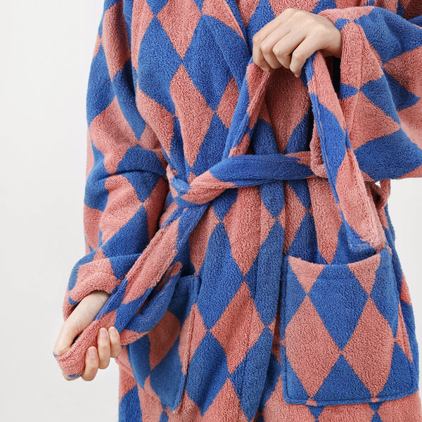 Funky Diamonds Bathrobe Unisex Collection -Bathrobe- Delicors