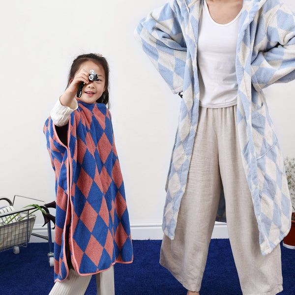 Funky Diamonds Bathrobe Unisex Collection -Bathrobe- Delicors