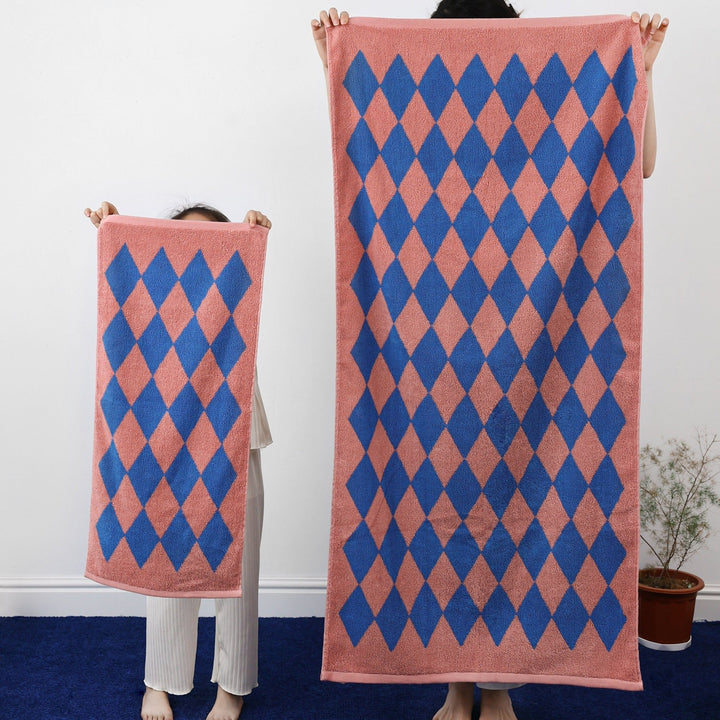 Funky Diamonds Towel Collection -Towel- Delicors