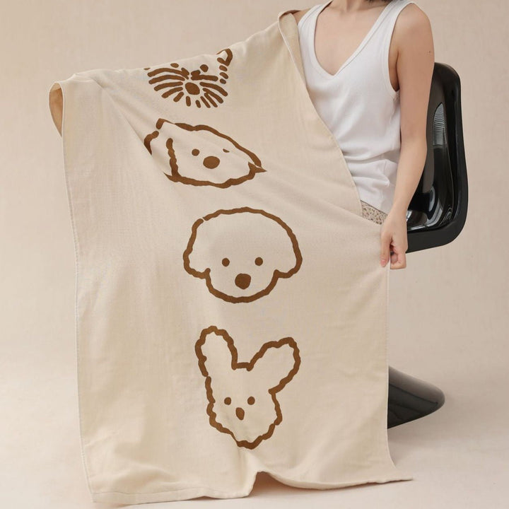 Fur Friends Towel Set -- Delicors