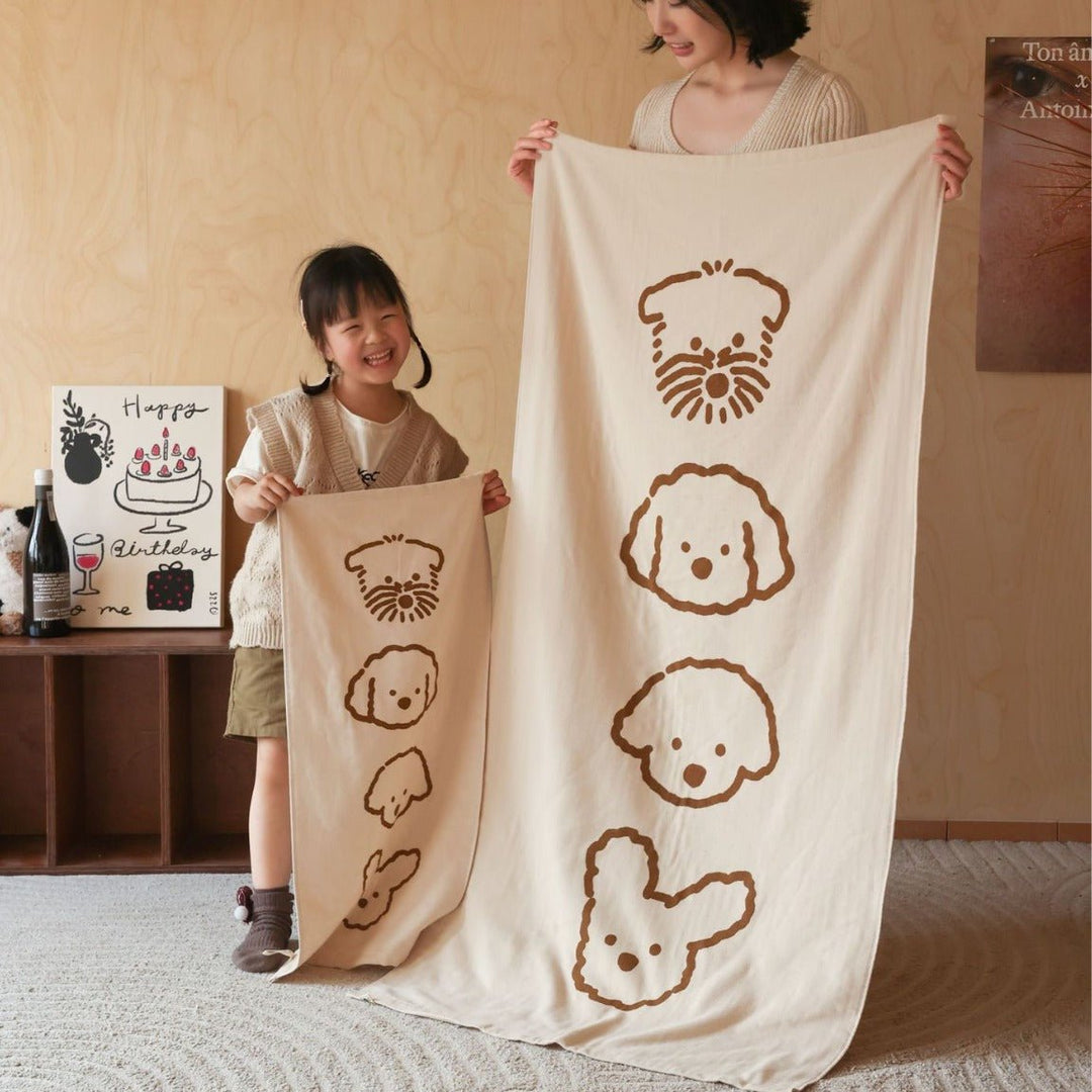 Fur Friends Towel Set -- Delicors