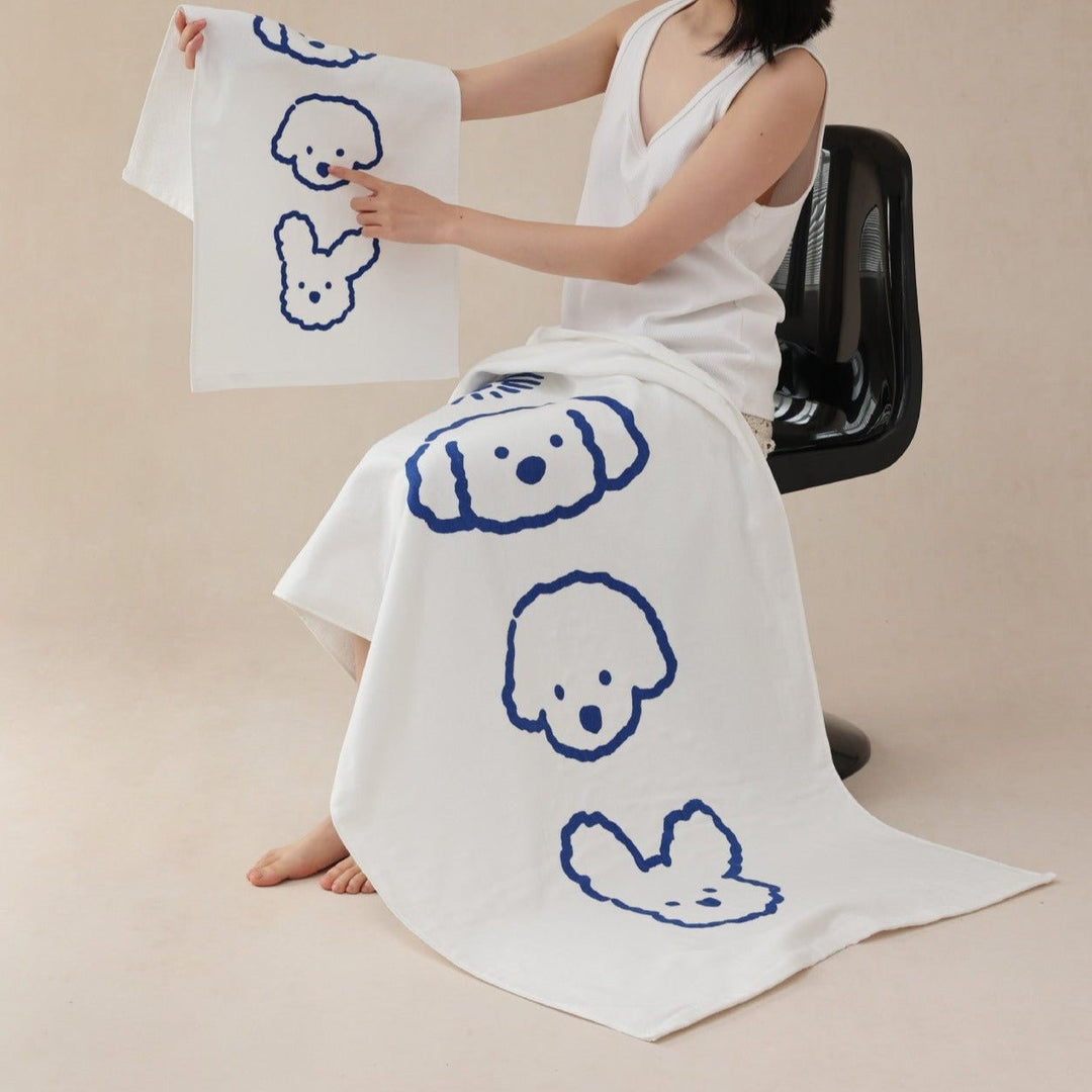 Fur Friends Towel Set -- Delicors
