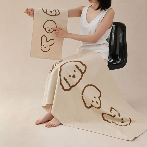 Fur Friends Towel Set -- Delicors