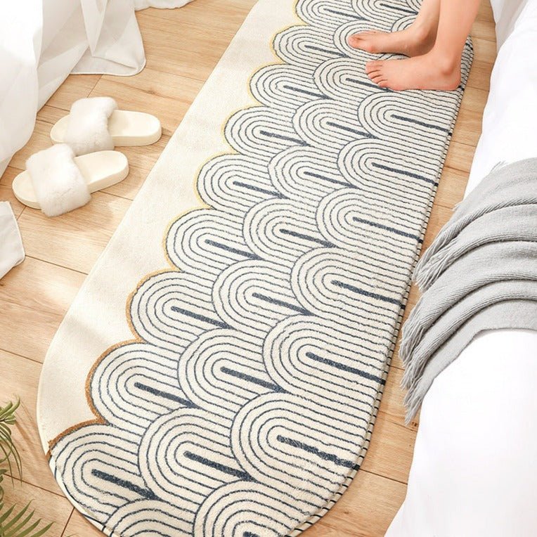 Geometric Deco Floor Mat Collection -Bath Mats & Rugs- Delicors