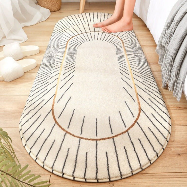 Geometric Deco Floor Mat Collection -Bath Mats & Rugs- Delicors