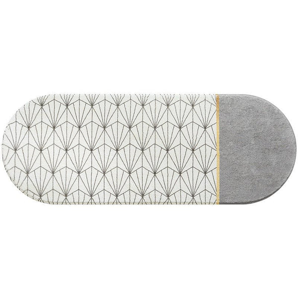 Geometric Deco Floor Mat Collection -Bath Mats & Rugs- Delicors