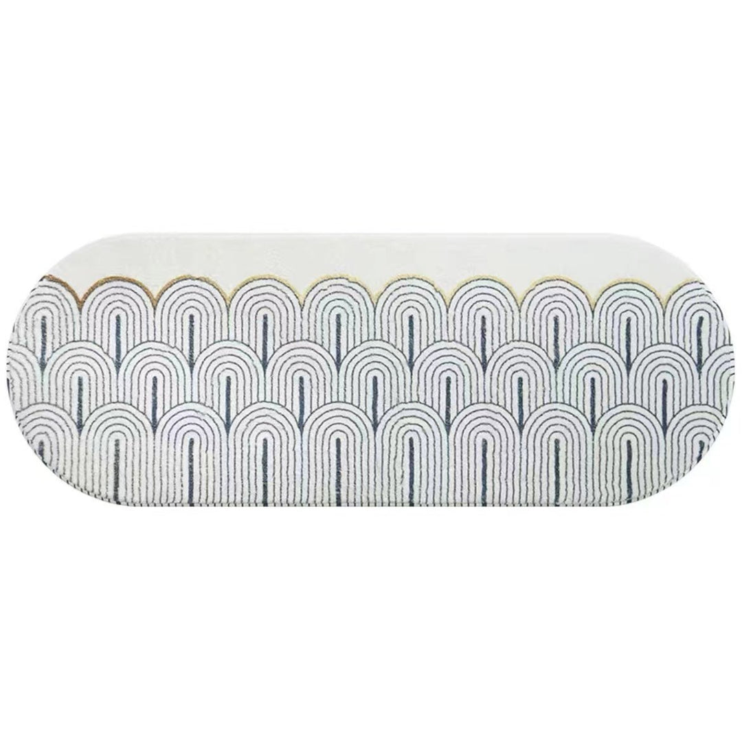 Geometric Deco Floor Mat Collection -Bath Mats & Rugs- Delicors