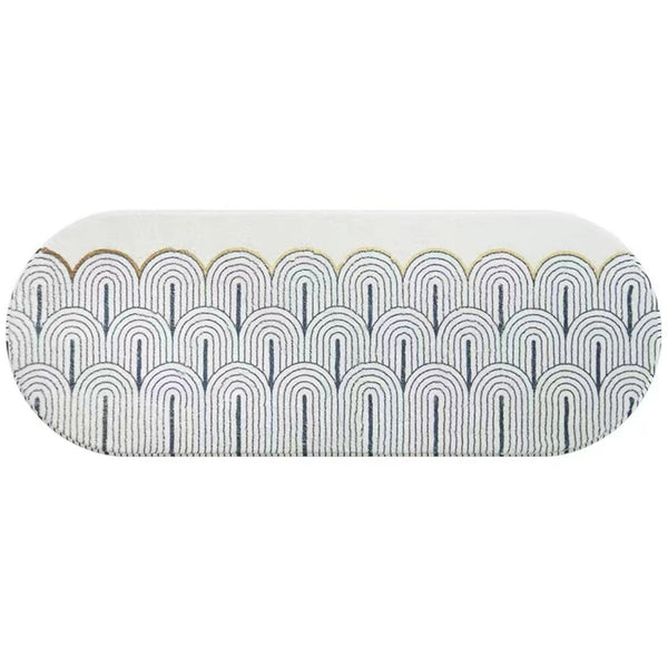 Geometric Deco Floor Mat Collection -Bath Mats & Rugs- Delicors