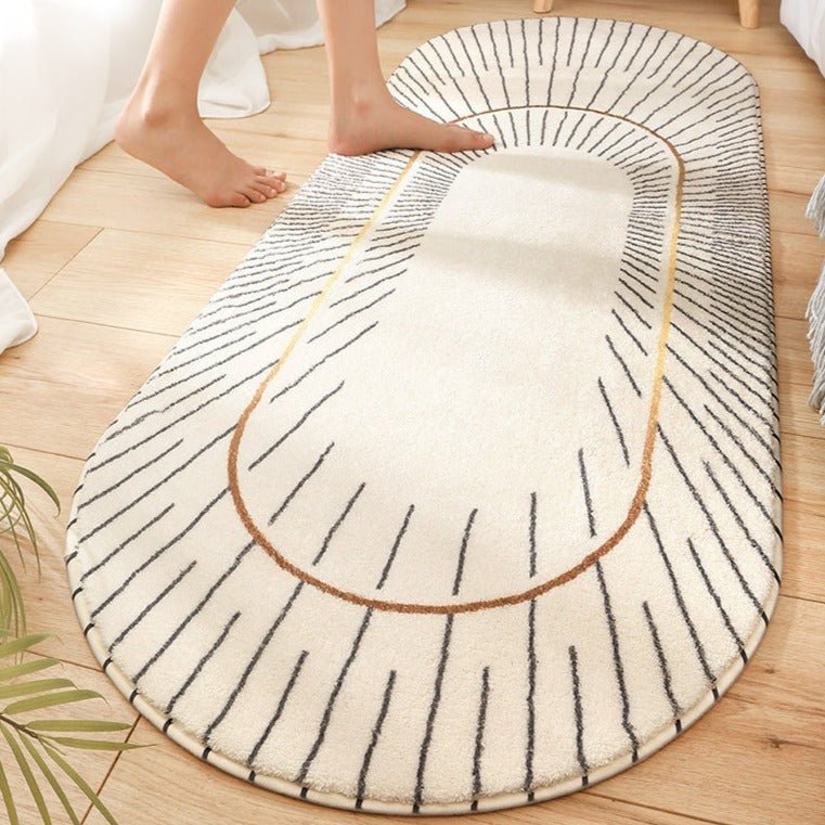 Geometric Deco Floor Mat Collection -Bath Mats & Rugs- Delicors