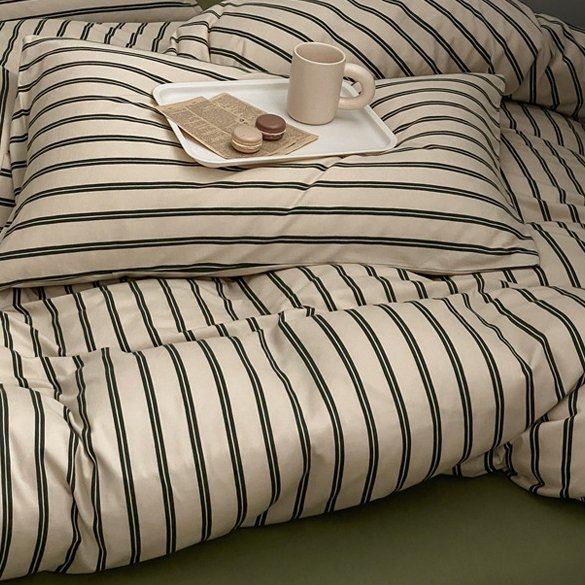 Geometric Quilt Cover Set Collection -Bedding- Delicors