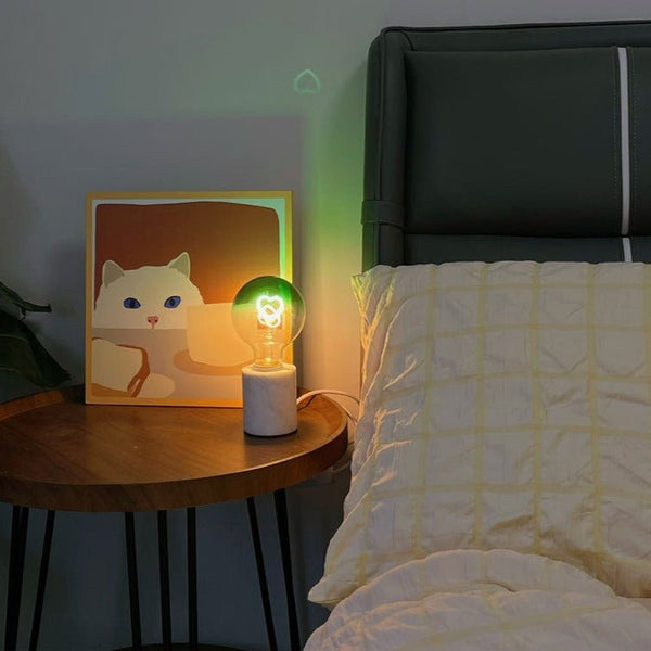 Glowing Heart Lamp -Lamps- Delicors