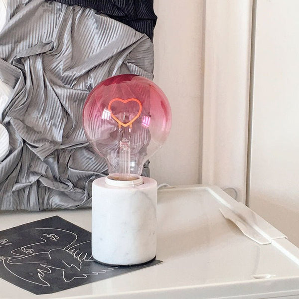 Glowing Heart Lamp -Lamps- Delicors