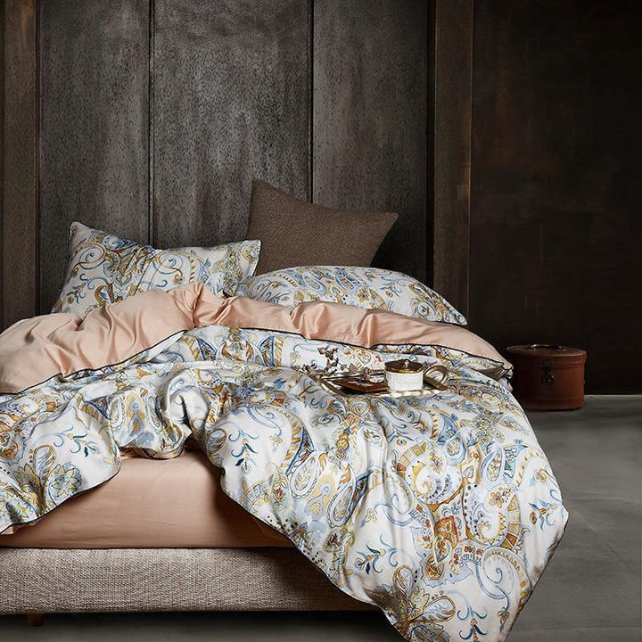 Golden Henna Bedding Set -- Delicors
