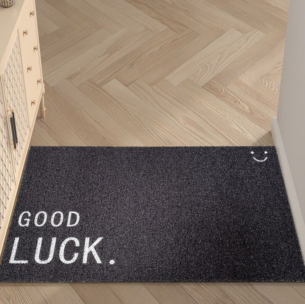 Good Luck Door Mat -Bath Mats & Rugs- Delicors