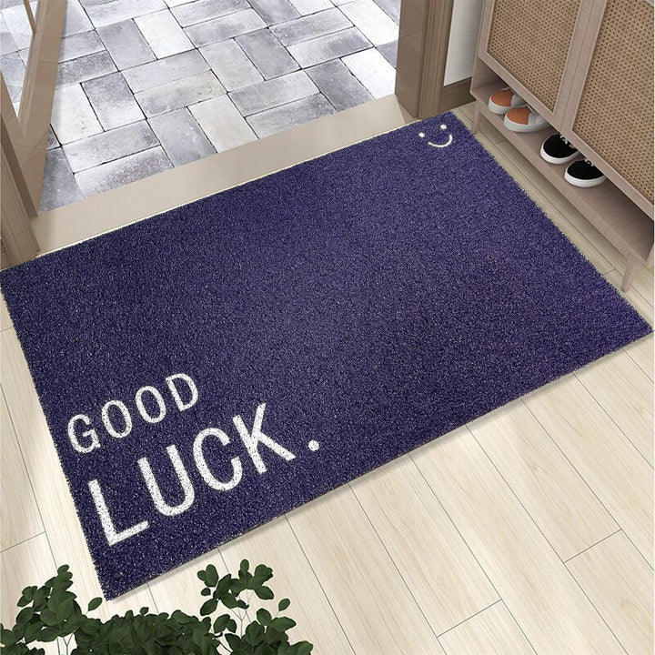 Good Luck Door Mat -Bath Mats & Rugs- Delicors