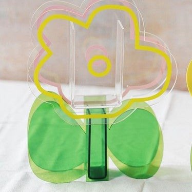 Growing Flowers Acrylic Vase Collection -- Delicors
