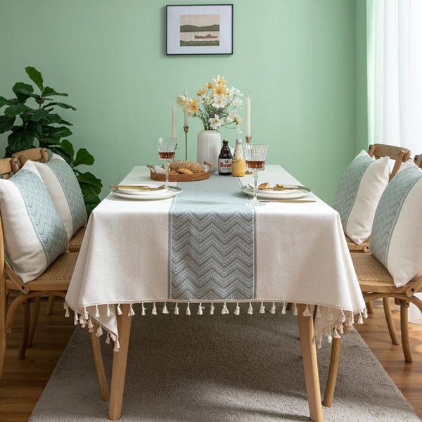 Hamptons Beach Tablecloth -Table Cloth- Delicors