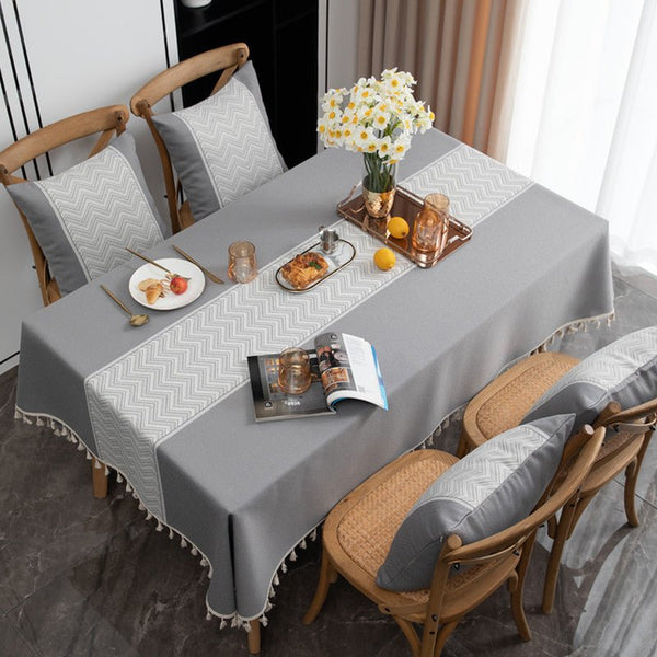 Hamptons Beach Tablecloth -Table Cloth- Delicors