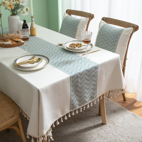 Hamptons Beach Tablecloth -Table Cloth- Delicors