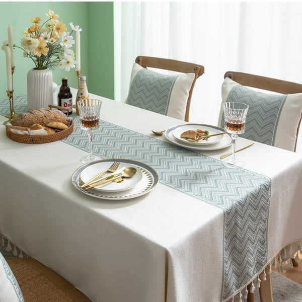 Hamptons Beach Tablecloth -Table Cloth- Delicors