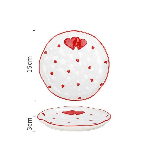 Heart Plate -Dinnerware- Delicors