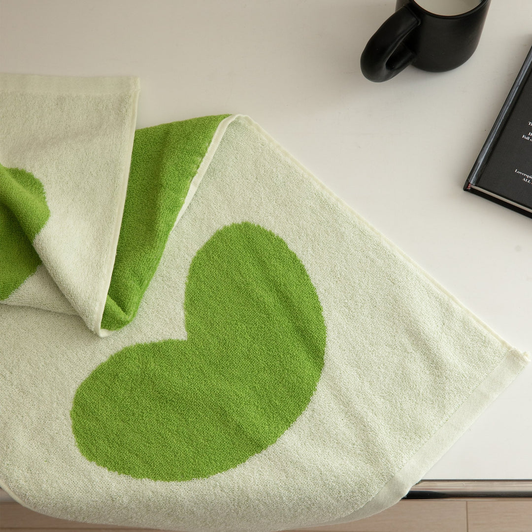 Heart Plus Towel Collection -- Delicors