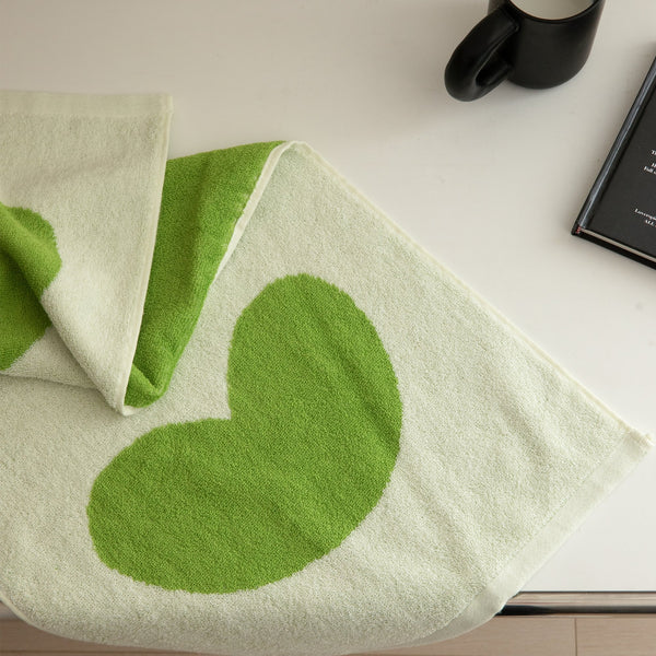 Heart Plus Towel Collection -- Delicors
