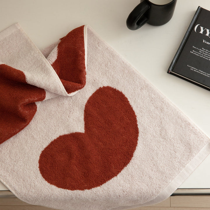 Heart Plus Towel Collection -- Delicors