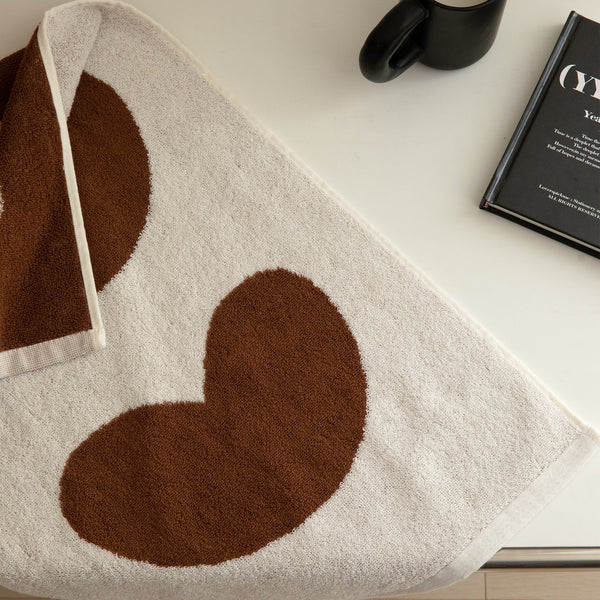 Heart Plus Towel Collection -- Delicors