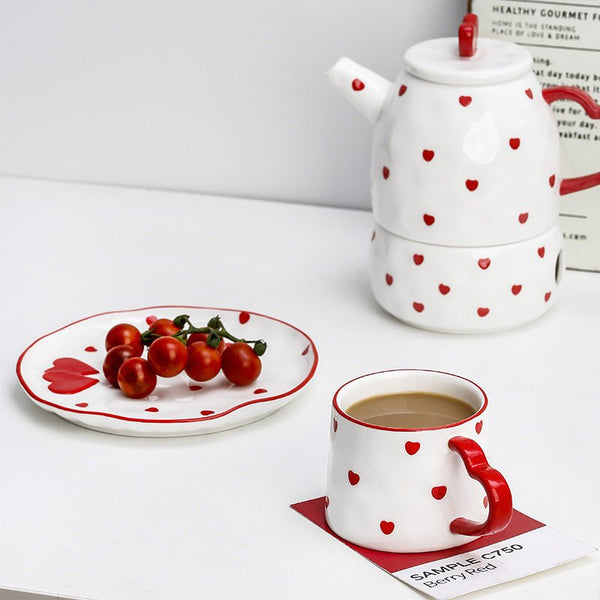 Heart Teatime Collection -Dinnerware- Delicors