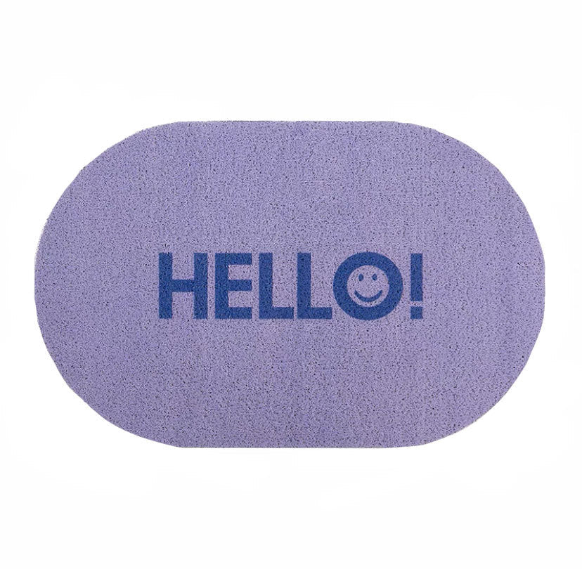 Hello Door Mat Collection -- Delicors