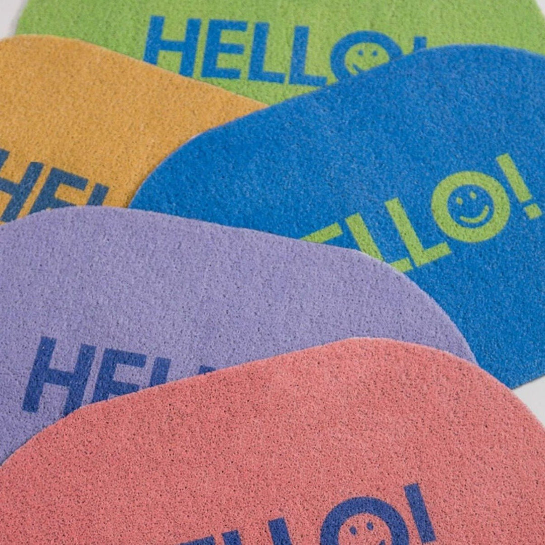 Hello Door Mat Collection -- Delicors