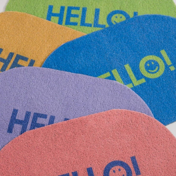 Hello Door Mat Collection -- Delicors
