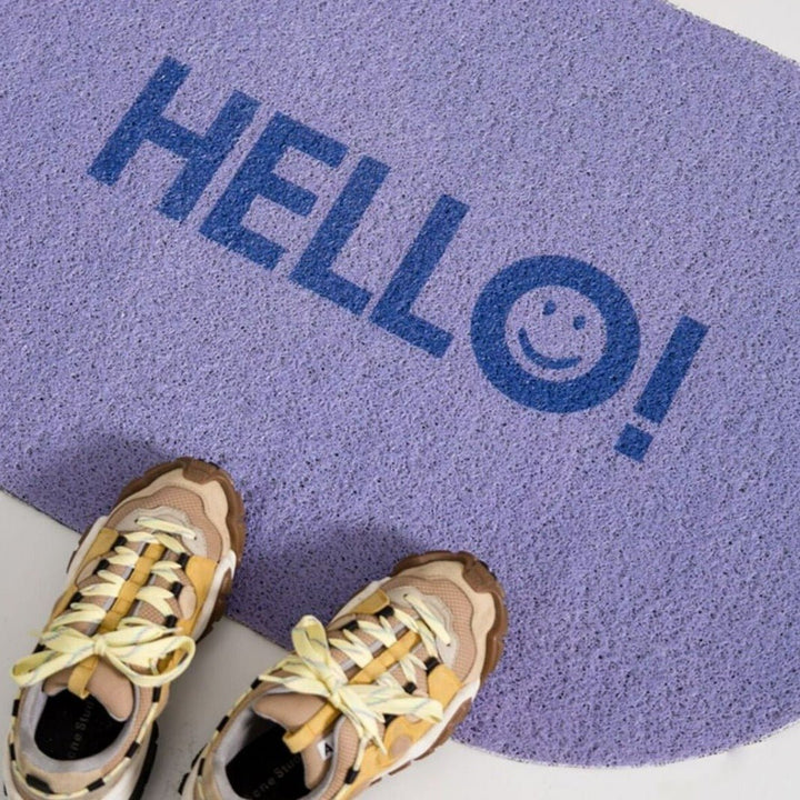 Hello Door Mat Collection -- Delicors