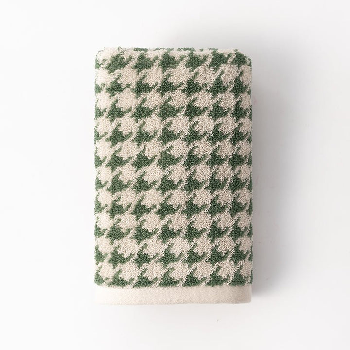Houndstooth Towel Collection -Towel- Delicors