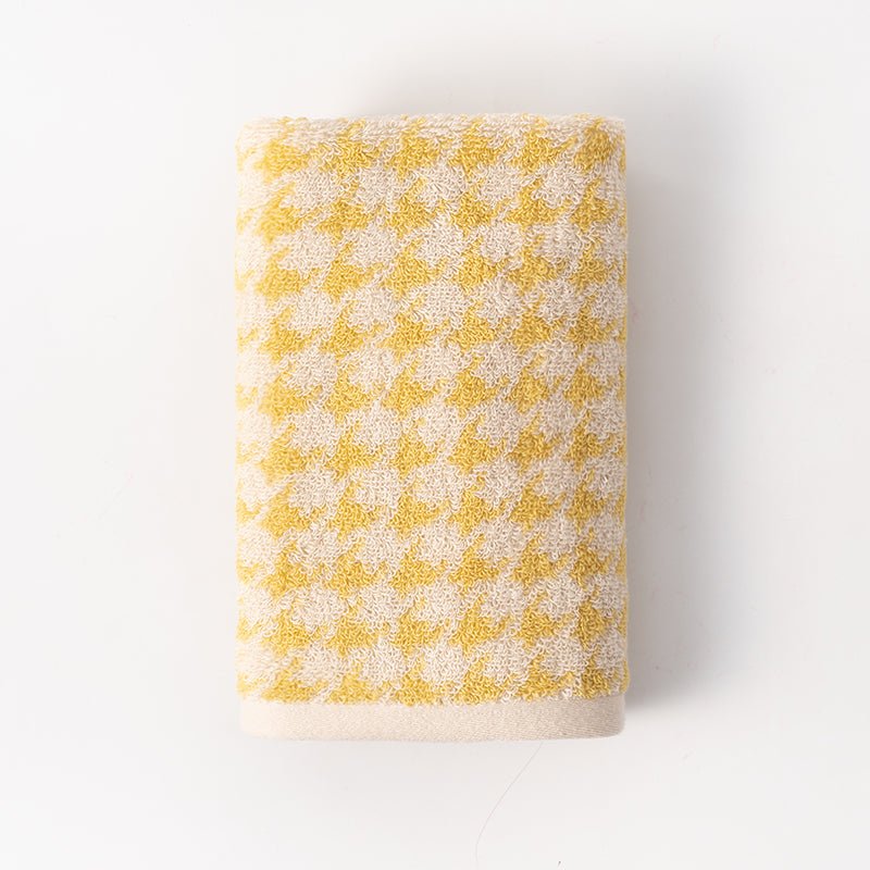 Houndstooth Towel Collection -Towel- Delicors