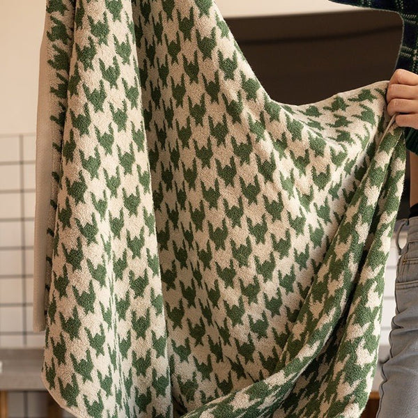 Houndstooth Towel Collection -Towel- Delicors