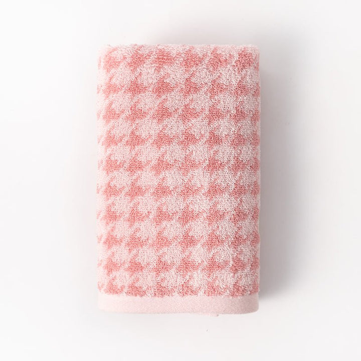 Classic Houndstooth Towel Collection Delicors